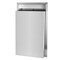 Alpine Industries 12 Gal. Stainless Steel Leak-Proof Recessed Mounted Waste Receptacle Trash Can ALP493-MK - alternate 1